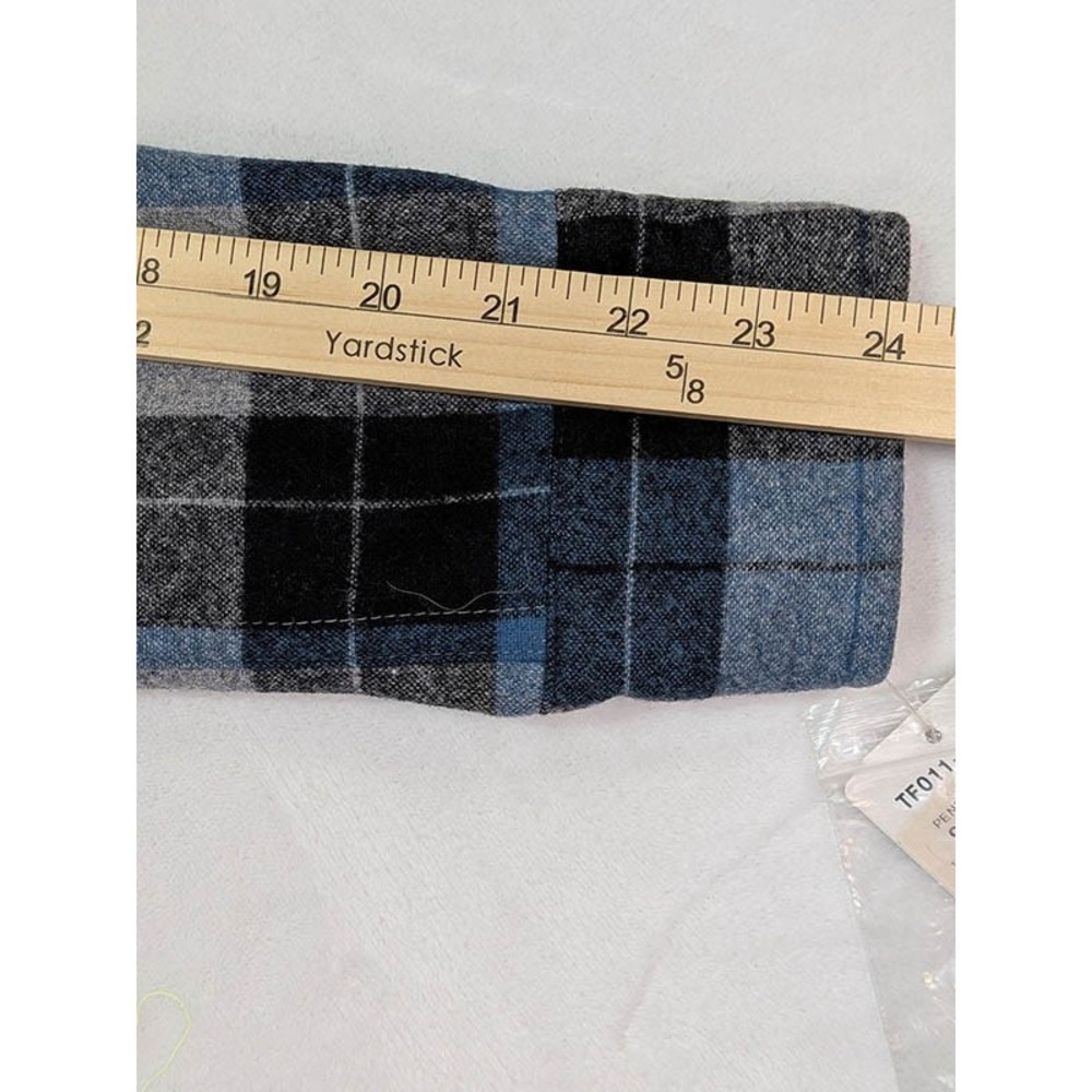 NEW Pendleton Wool Shacket Womens S Lumberjack Blue Coastal Preppy Utility Chore - Picture 8 of 11
